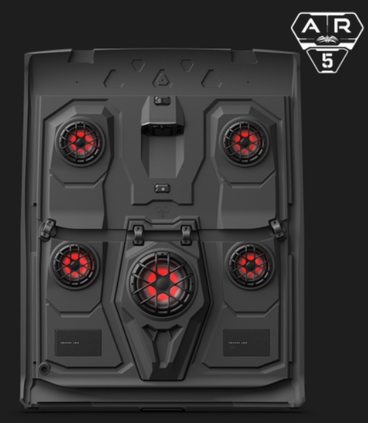 AR-5 Defender Max | Wet Sounds 5-Speaker Defender Roof Audio System