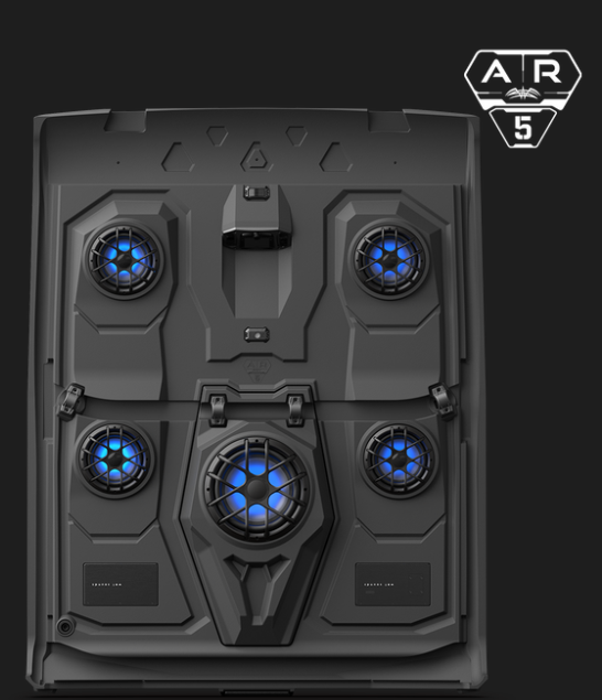 AR-5 Defender Max | Wet Sounds 5-Speaker Defender Roof Audio System