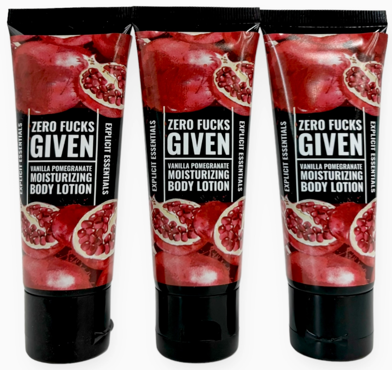 Zero Fucks Given - Mini Lotion