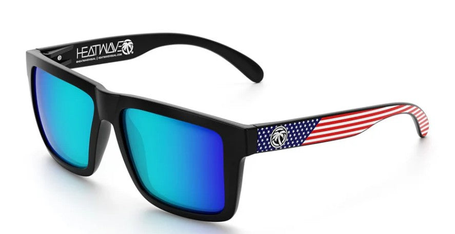 XL VISE Z87 Sunglasses: Stars and Stripes USA